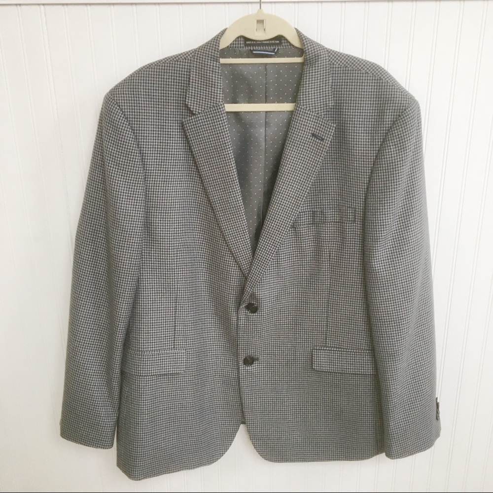 Tommy Hilfiger EUC Gingham Sports Coat Men’s 46R